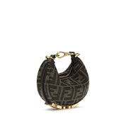 Fendi Brown Polyamide Shoulder Bag