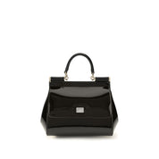Dolce & Gabbana Black Calf Leather Shoulder Bag