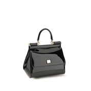 Dolce & Gabbana Black Calf Leather Shoulder Bag
