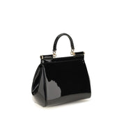 Dolce & Gabbana Black Calf Leather Shoulder Bag