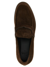 Christian Louboutin Brown Calfskin Loafers
