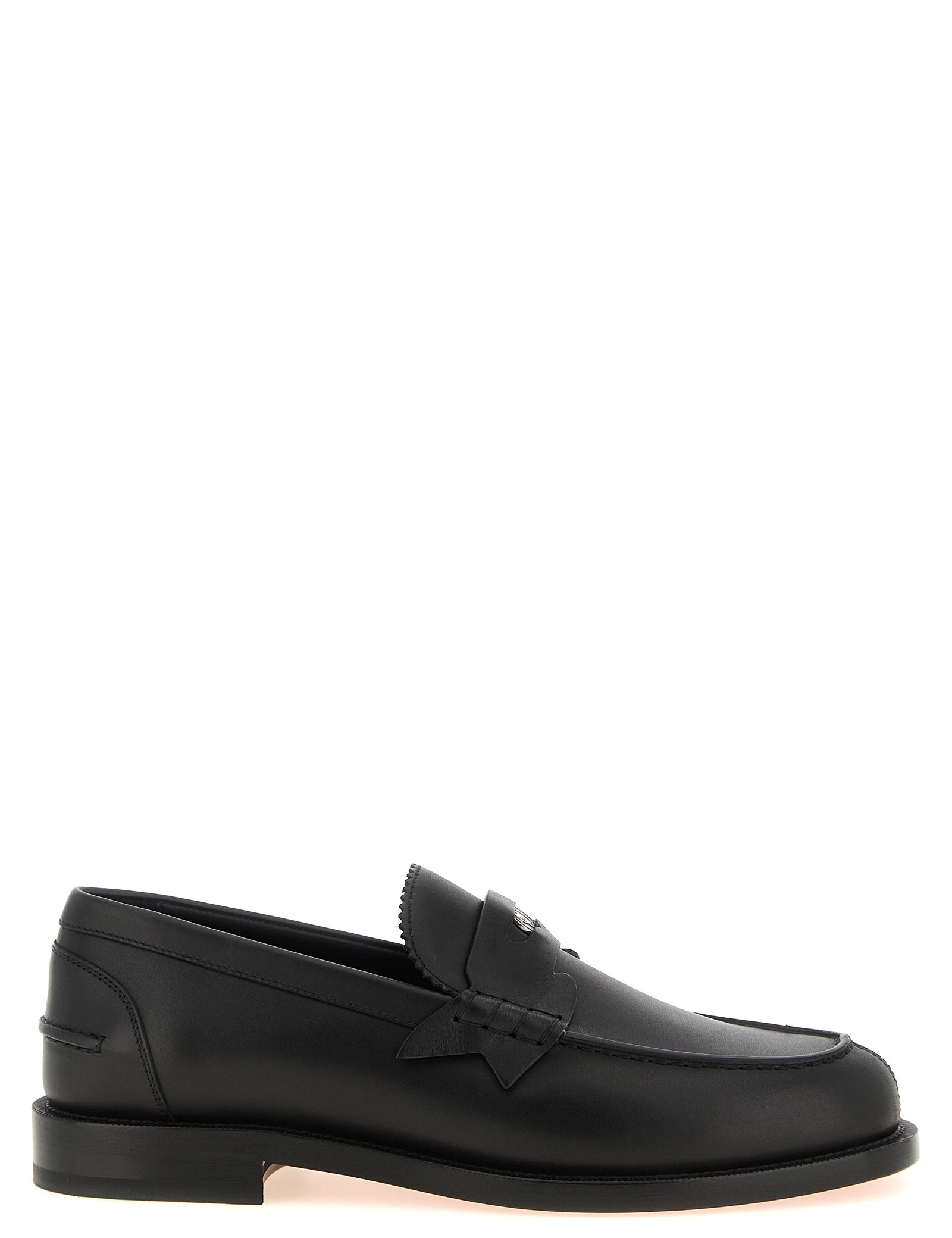 Christian Louboutin Black Calfskin Loafers