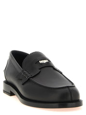 Christian Louboutin Black Calfskin Loafers