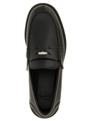 Christian Louboutin Black Calfskin Loafers