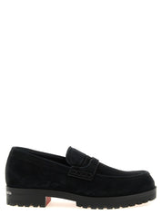 Christian Louboutin Black Calfskin Loafers