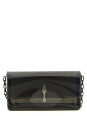 Christian Louboutin Black PVC Clutch Bag