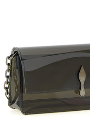 Christian Louboutin Black PVC Clutch Bag