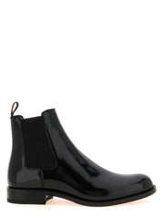 Christian Louboutin Black Calfskin Chelsea Boots