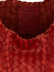 Dragon Diffusion Red Calfskin Handbag