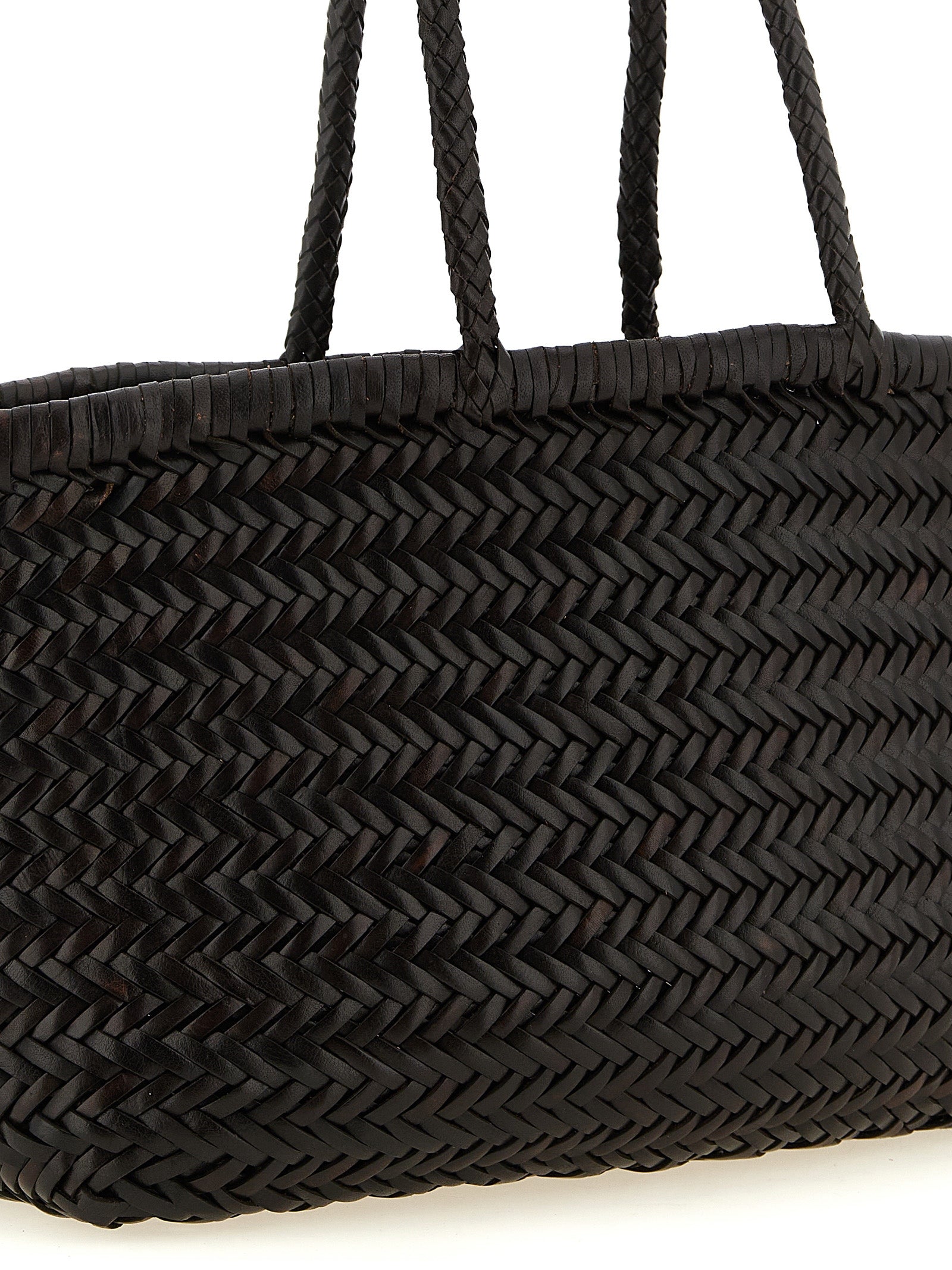 Dragon Diffusion Brown Calfskin Shoulder Bag