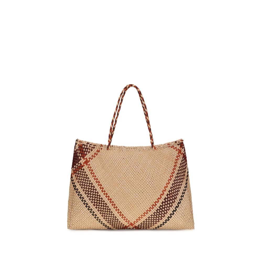 Dragon Diffusion Beige Goatskin Handbags