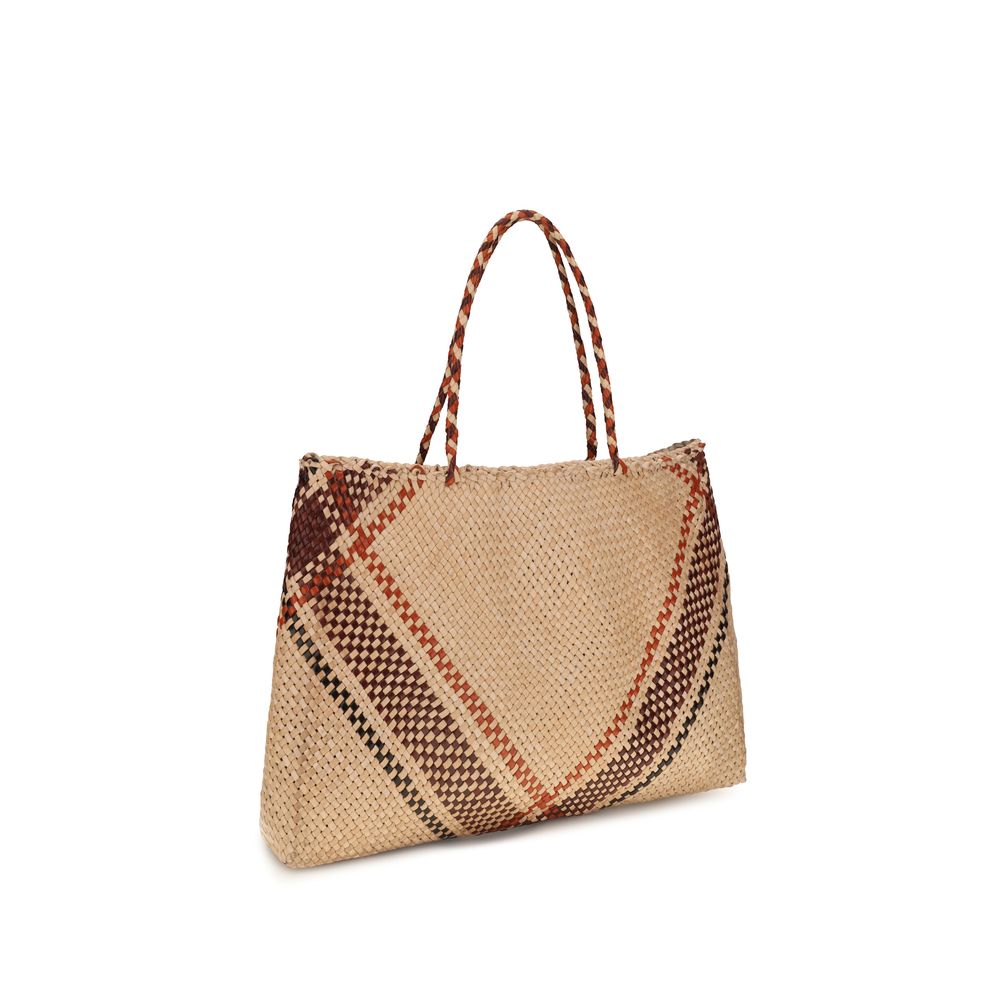 Dragon Diffusion Beige Goatskin Handbags