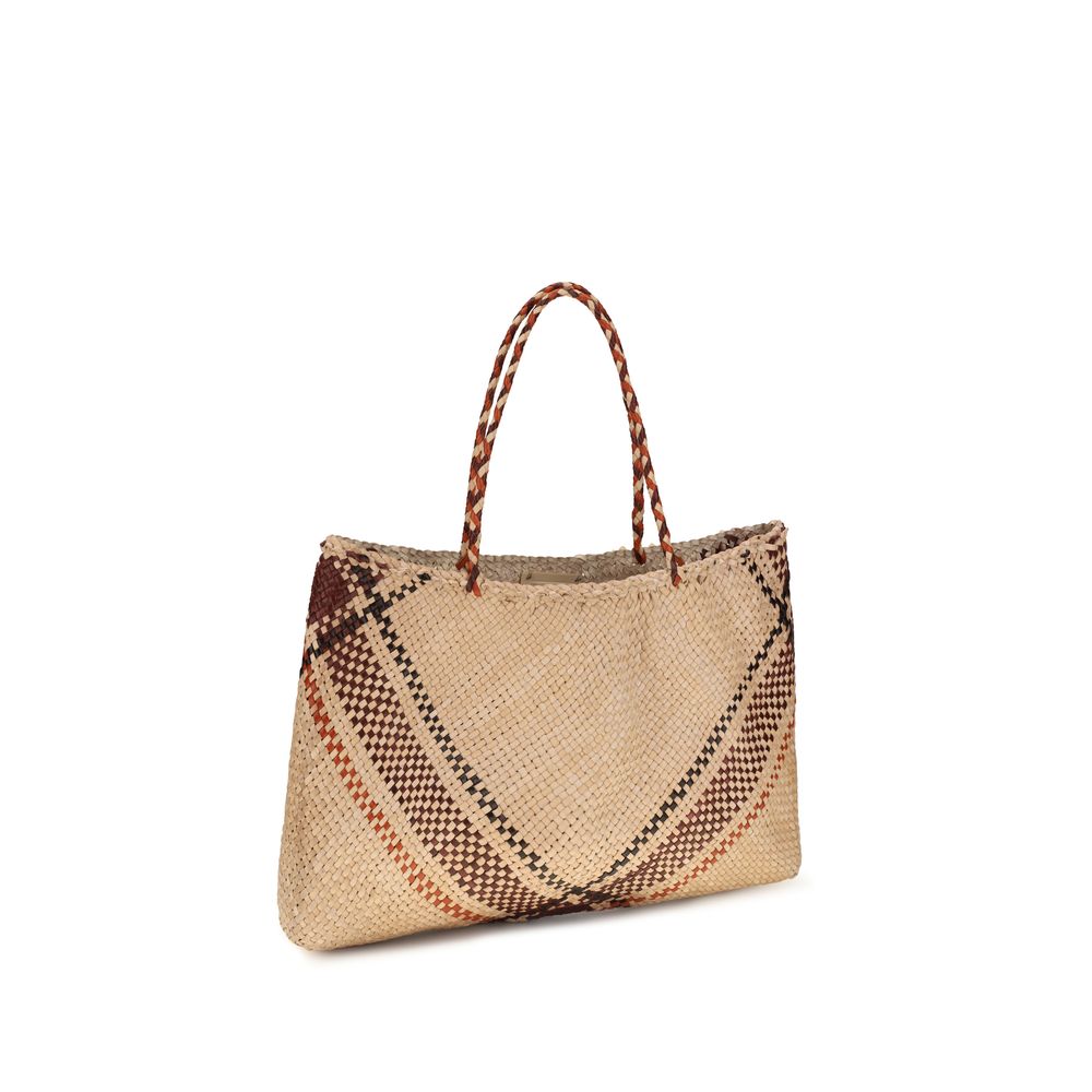 Dragon Diffusion Beige Goatskin Handbags