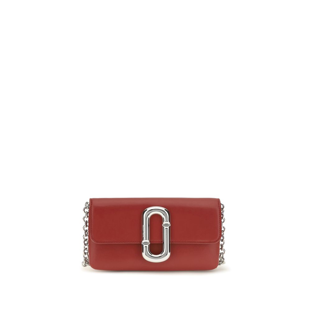 Marc Jacobs Red Calf Leather Shoulder Bag