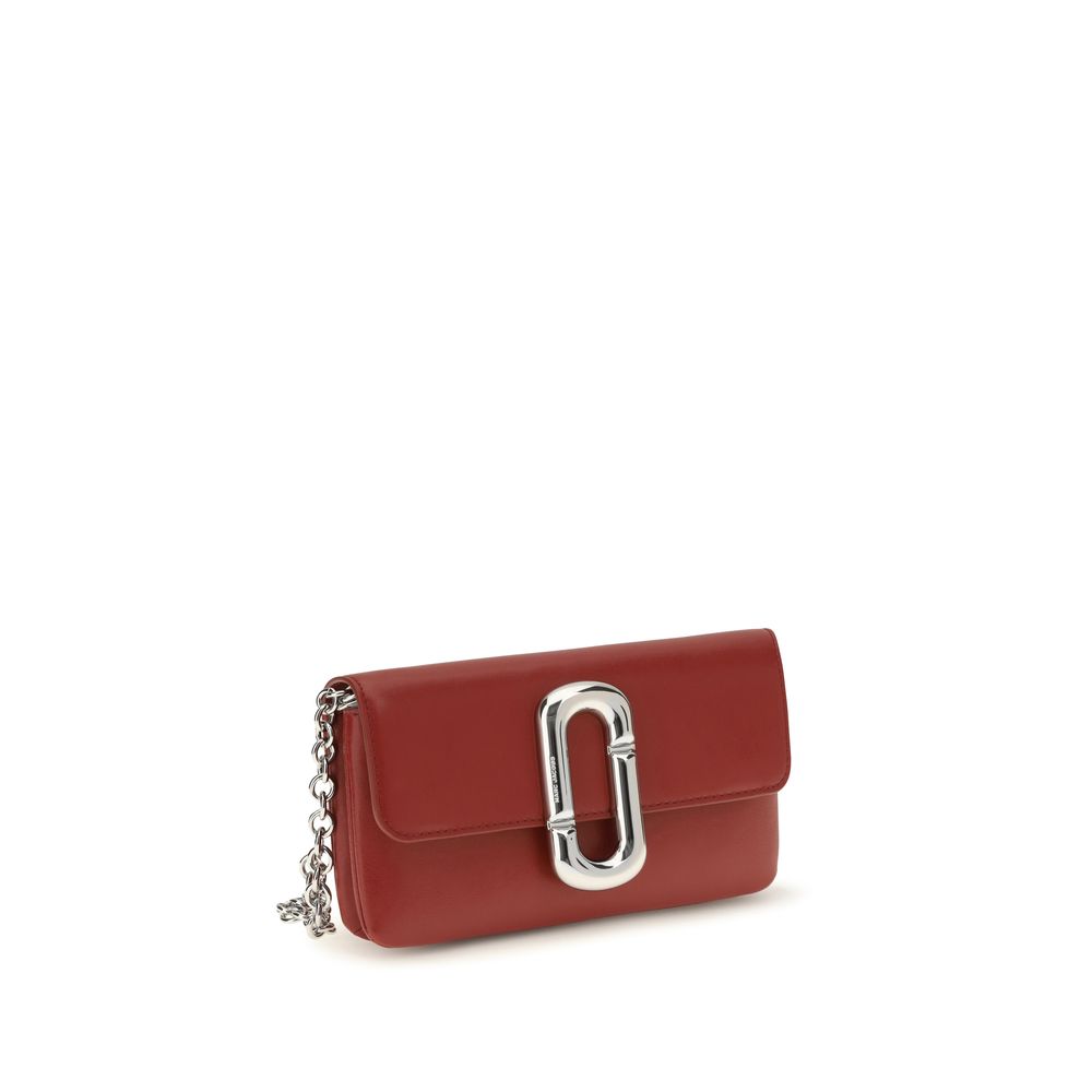 Marc Jacobs Red Calf Leather Shoulder Bag