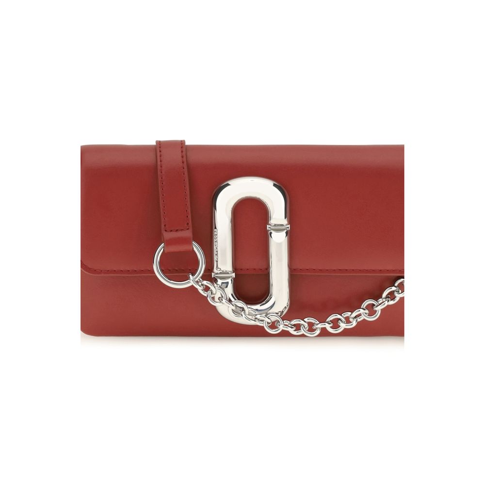Marc Jacobs Red Calf Leather Shoulder Bag