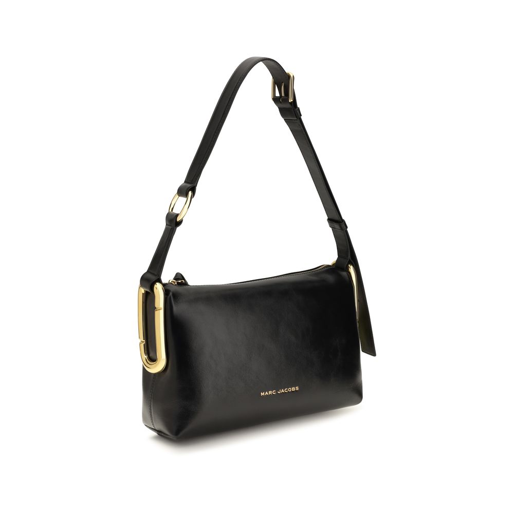 Marc Jacobs Black Calf Leather Shoulder Bag