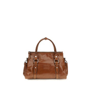 Miu Miu Brown Calf Leather Handbag