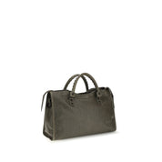 Balenciaga Bicolor Lambskin Shoulder Bag