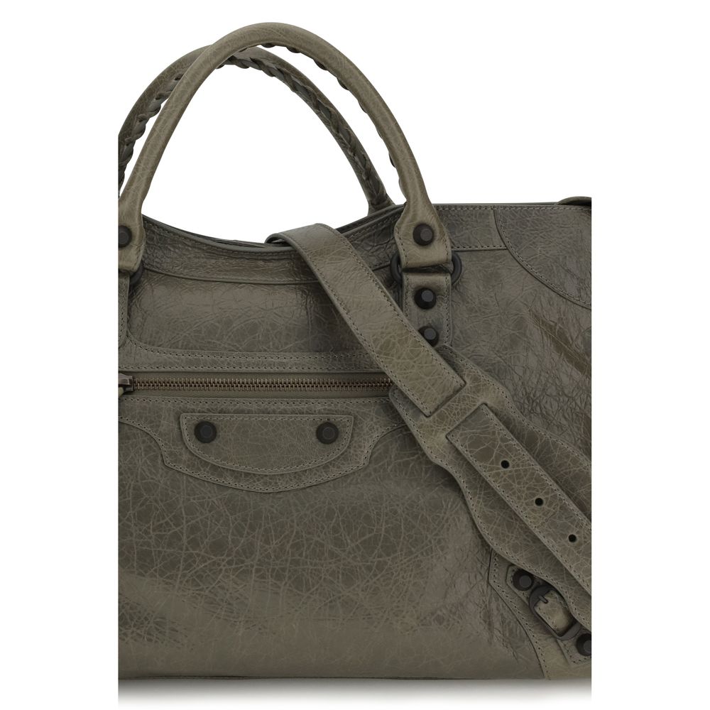 Balenciaga Bicolor Lambskin Shoulder Bag
