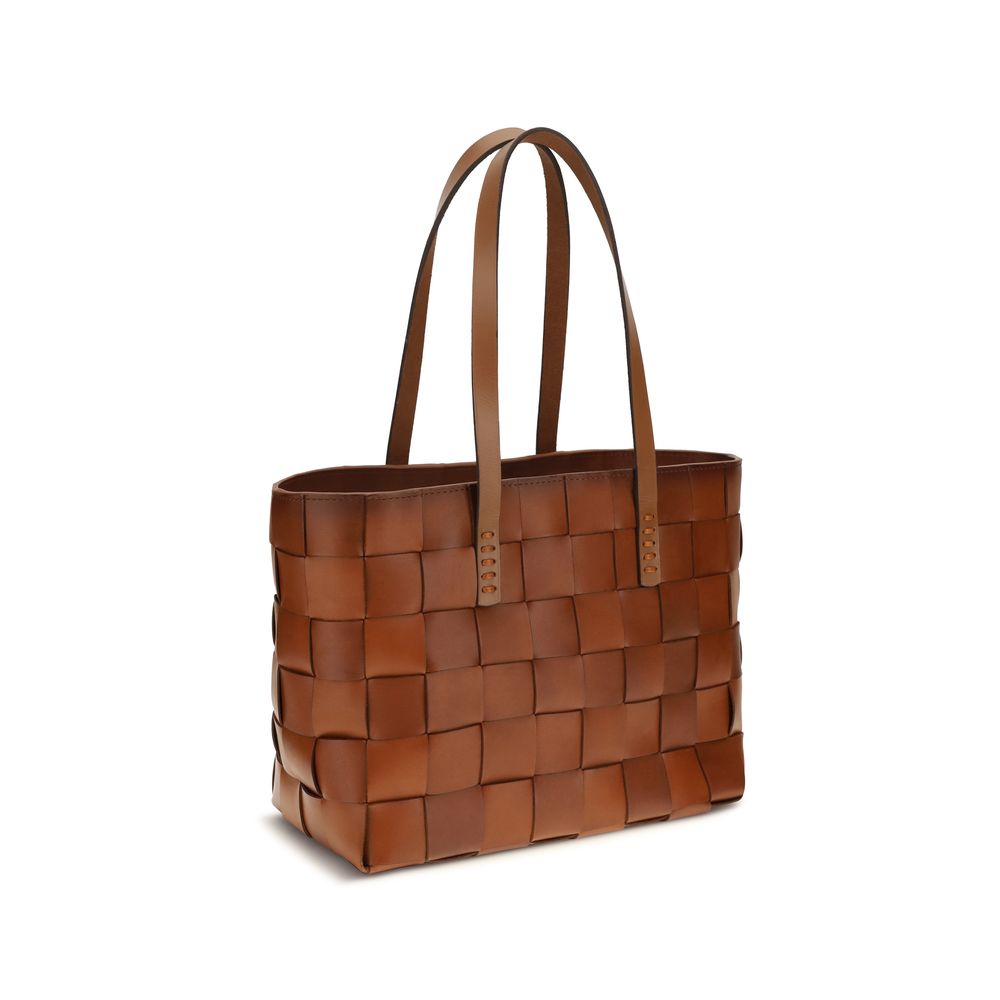 Dragon Diffusion Brown Calf Leather Handbags