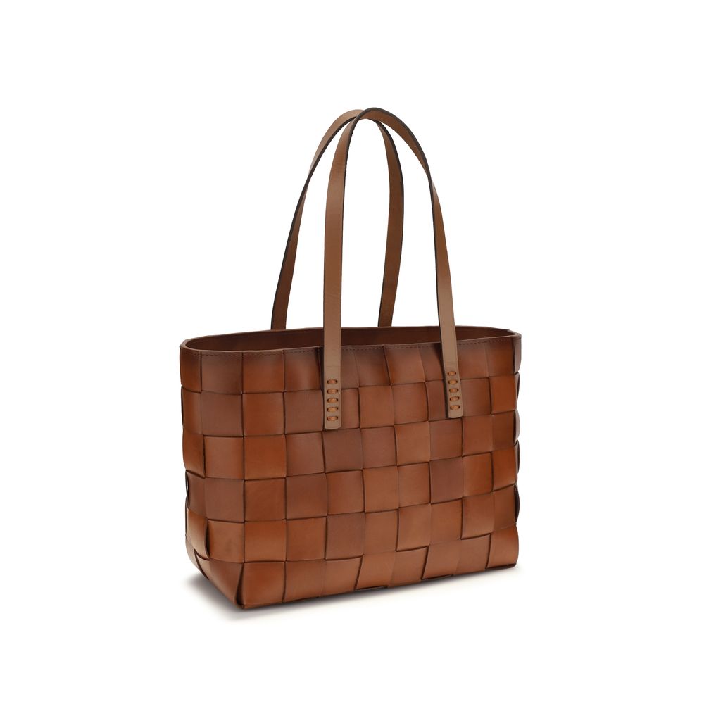 Dragon Diffusion Brown Calf Leather Handbags