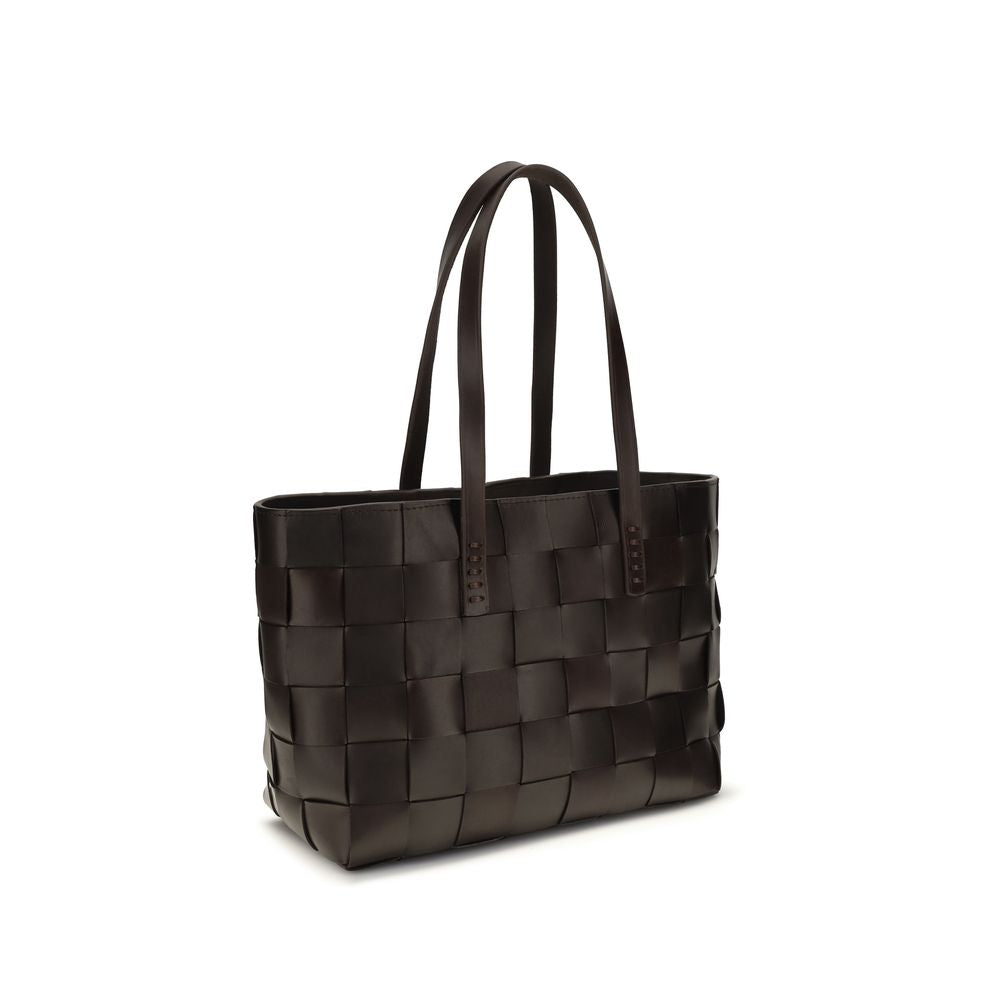 Dragon Diffusion Brown Calf Leather Handbags