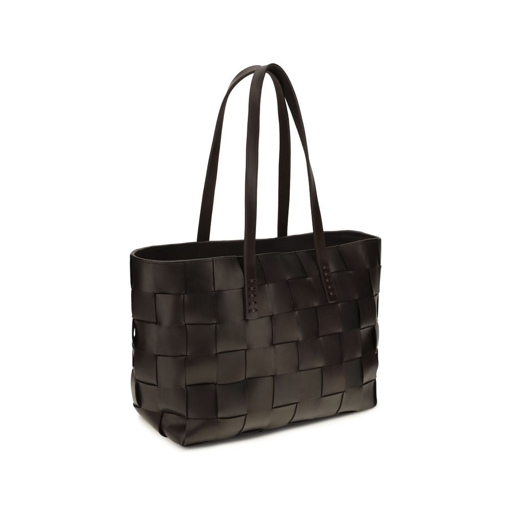 Dragon Diffusion Brown Calf Leather Handbags
