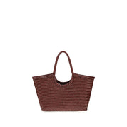 Dragon Diffusion Bordeaux Calf Leather Tote Bag