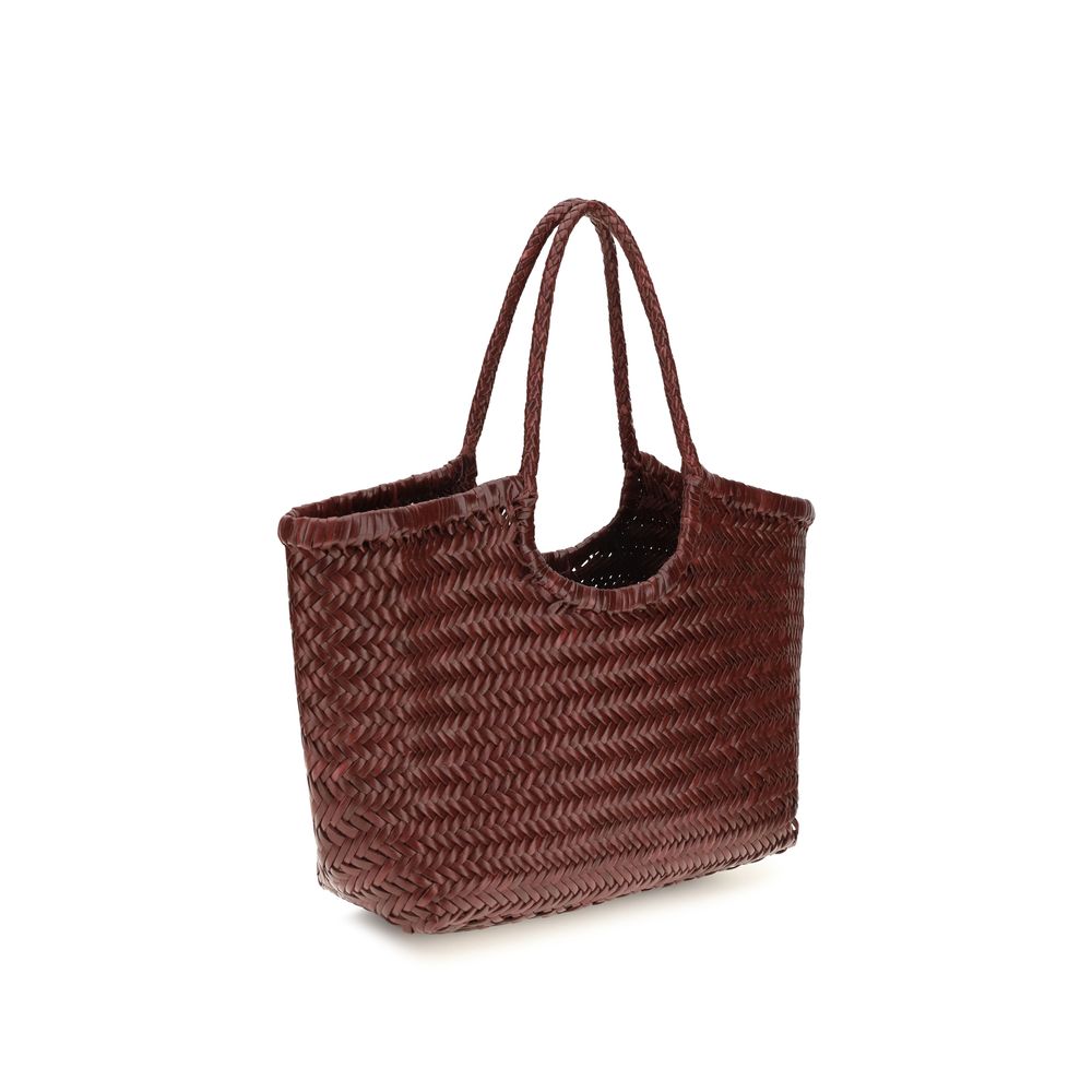 Dragon Diffusion Bordeaux Calf Leather Tote Bag