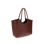 Dragon Diffusion Bordeaux Calf Leather Tote Bag