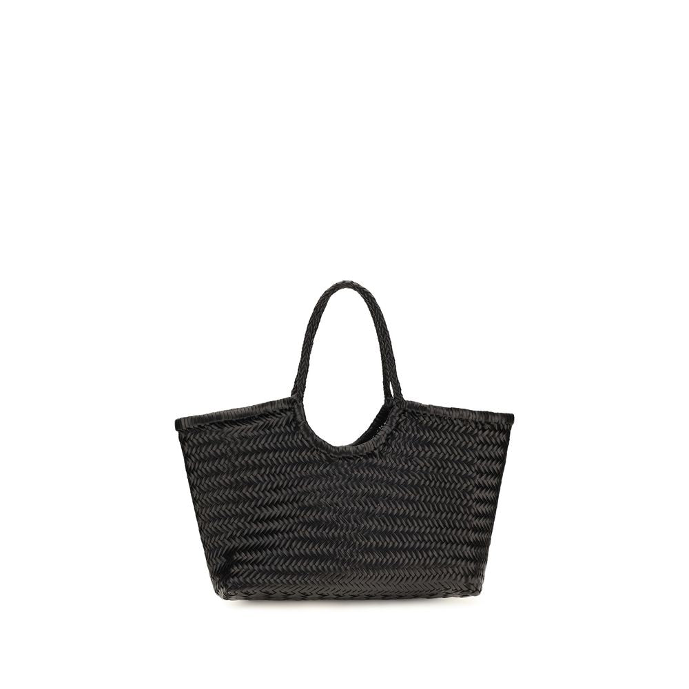 Dragon Diffusion Black Calf Leather Tote Bag