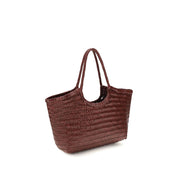 Dragon Diffusion Bordeaux Calf Leather Tote Bag
