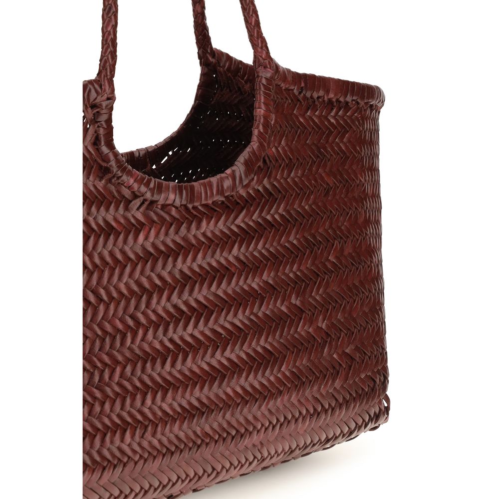 Dragon Diffusion Bordeaux Calf Leather Tote Bag
