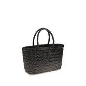 Dragon Diffusion Black Calf Leather Handbag