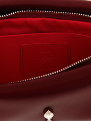 Christian Louboutin Bordeaux Elastane Calf Leather Clutches