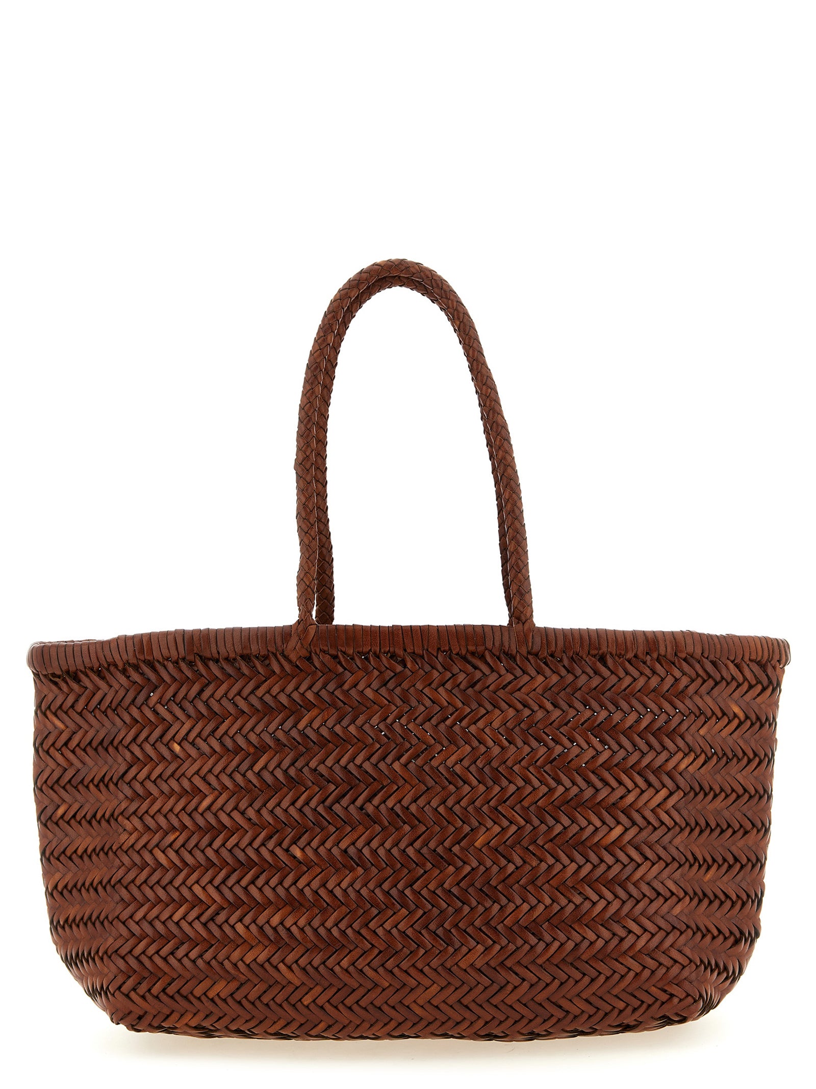 Dragon Diffusion Brown Calfskin Shoulder Bag