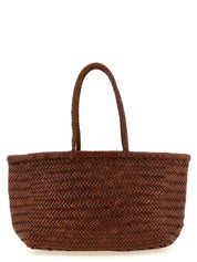 Dragon Diffusion Brown Calfskin Shoulder Bag