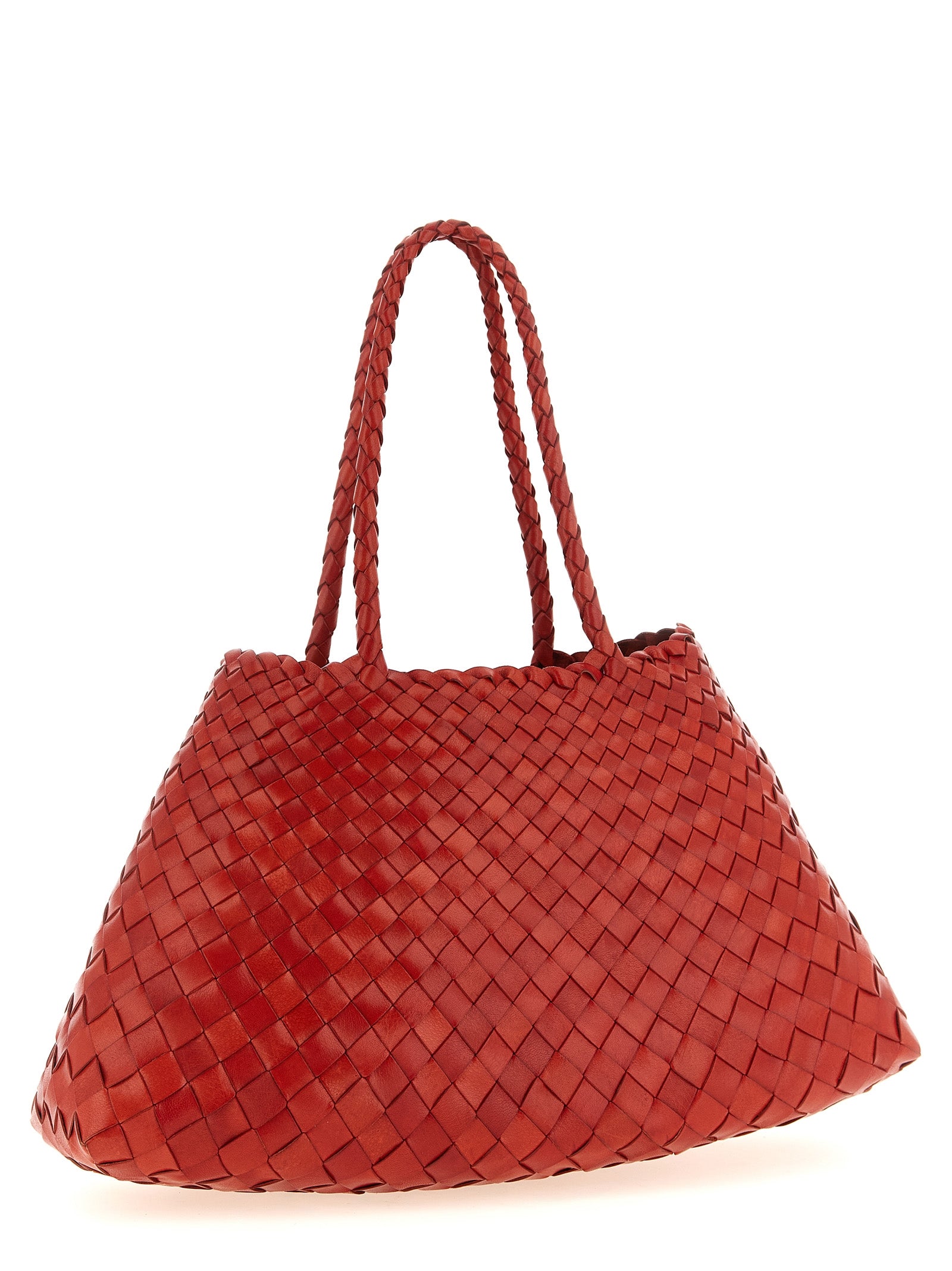 Dragon Diffusion Red Calfskin Leather Shoulder Bags