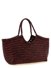 Dragon Diffusion Bordeaux Cowhide Shoulder Bag