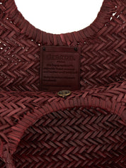 Dragon Diffusion Bordeaux Cowhide Shoulder Bag