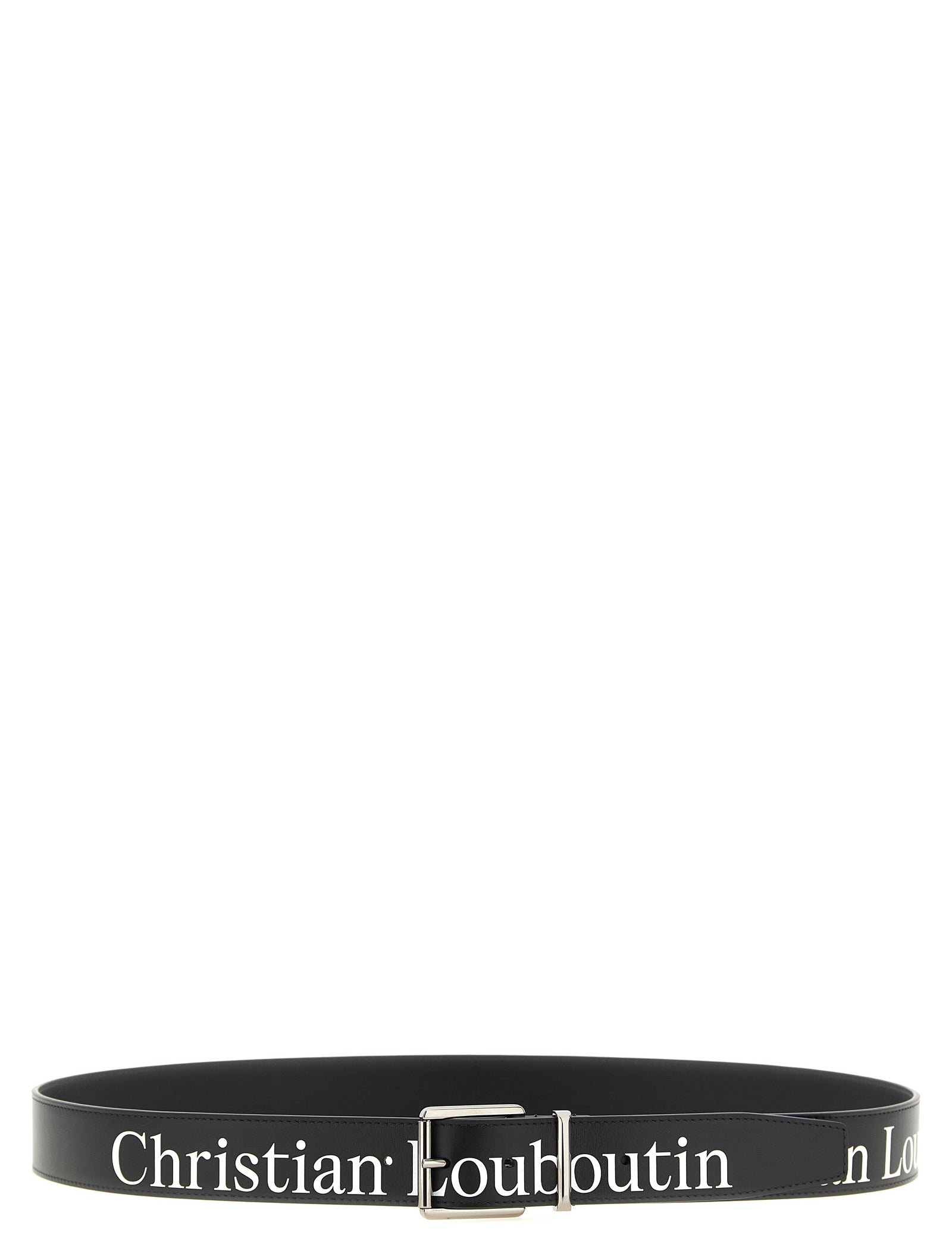 Christian Louboutin Black Calfskin Belt