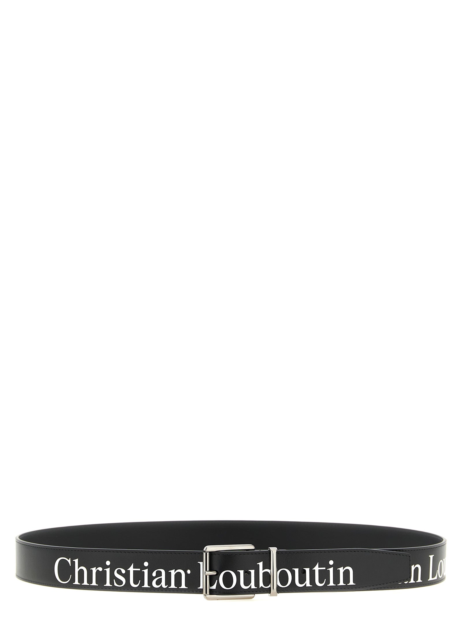 Christian Louboutin Black Calfskin Belt