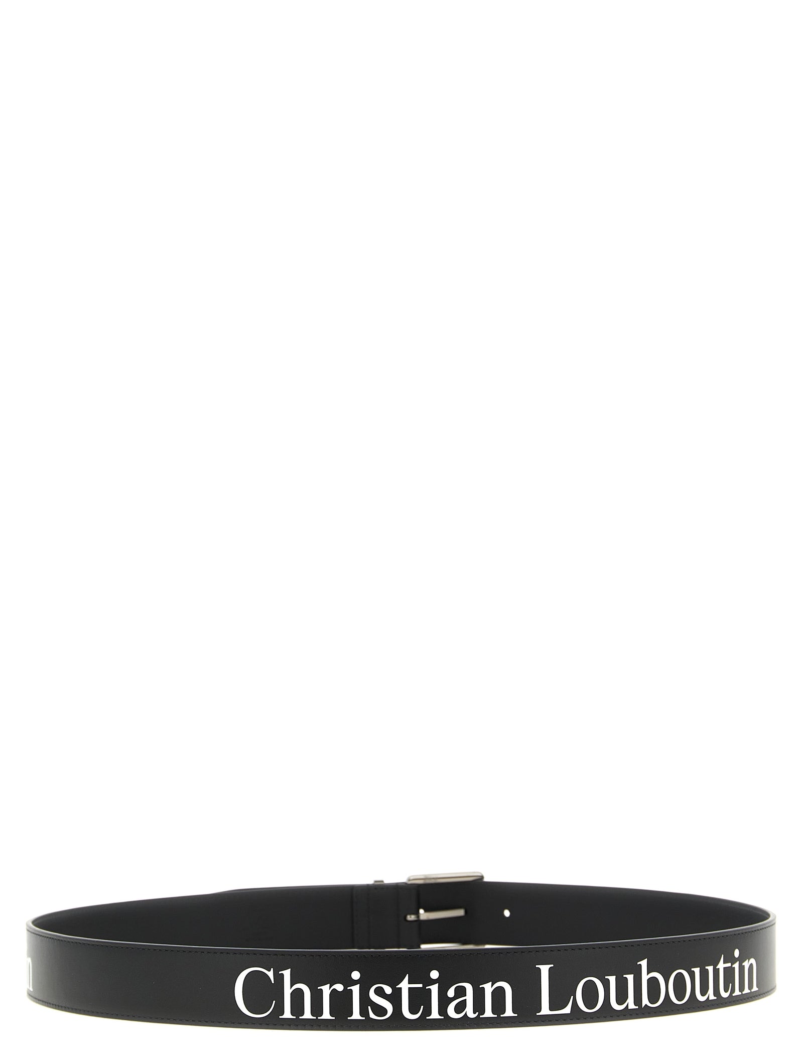 Christian Louboutin Black Calfskin Belt