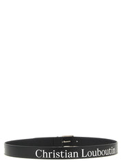 Christian Louboutin Black Calfskin Belt