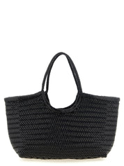Dragon Diffusion Black Cowhide Leather Shoulder Bags
