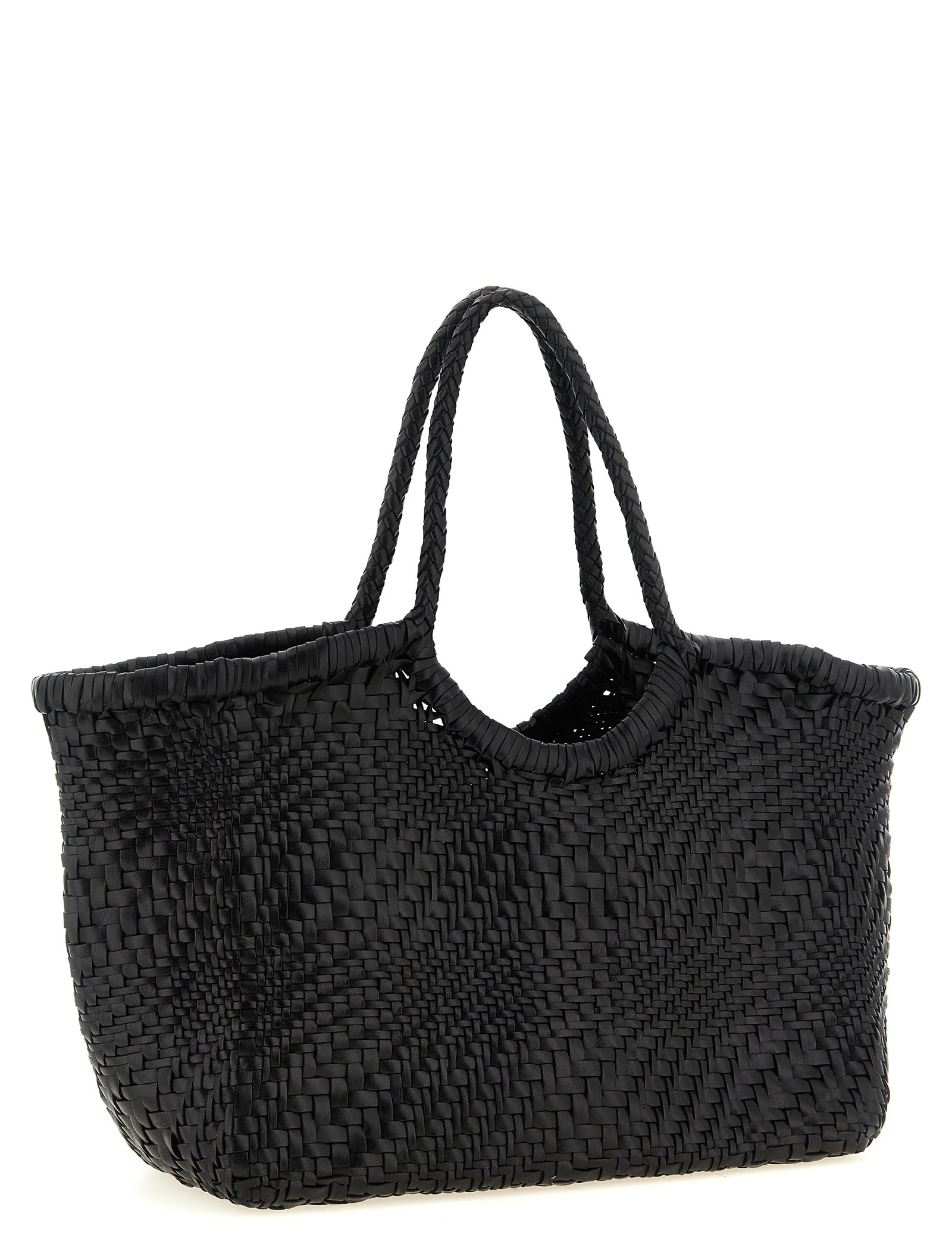 Dragon Diffusion Black Calfskin Shoulder Bag