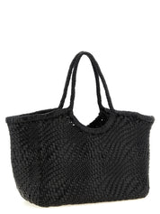 Dragon Diffusion Black Calfskin Shoulder Bag