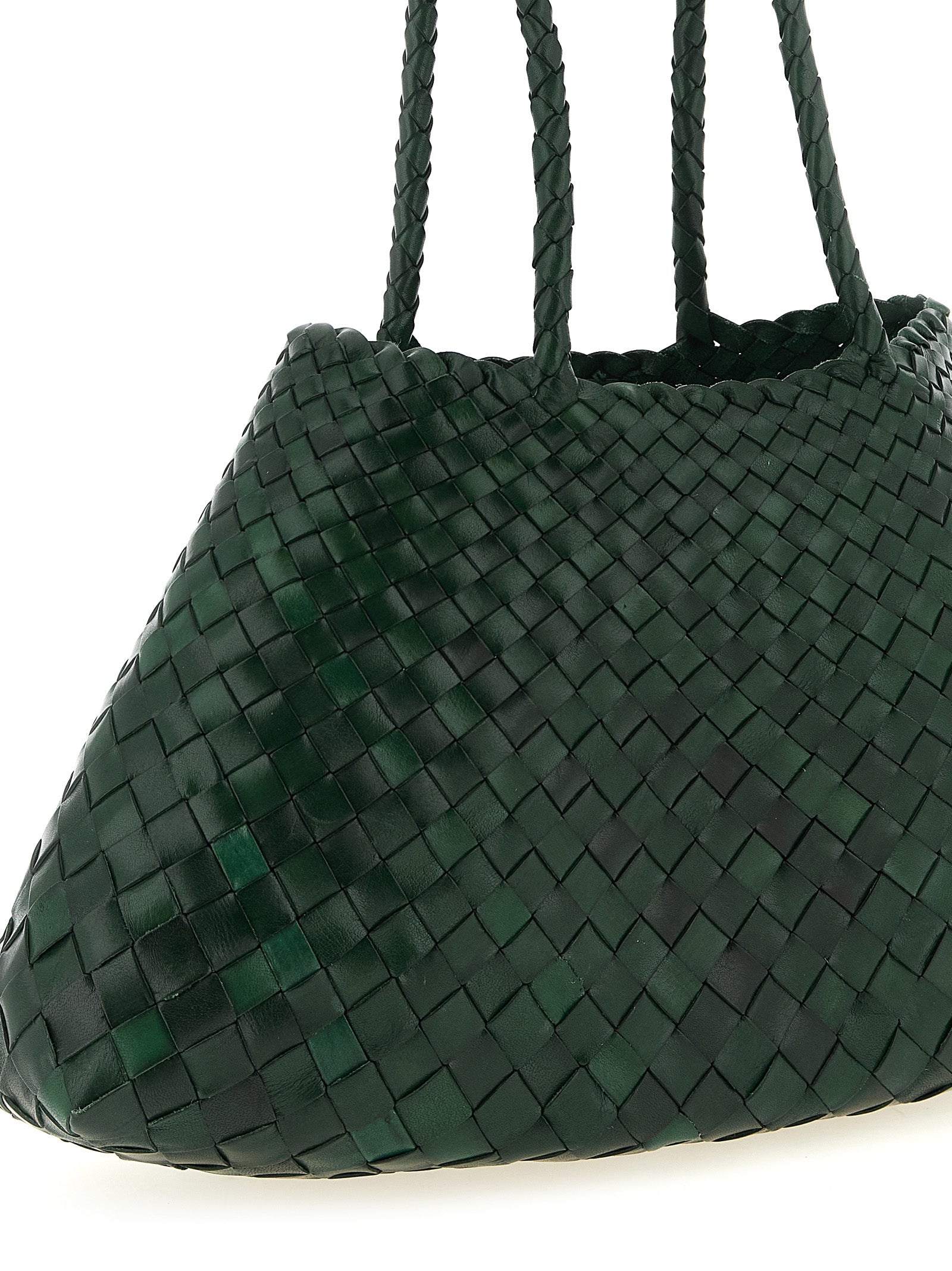 Dragon Diffusion Green Calfskin Shoulder Bag