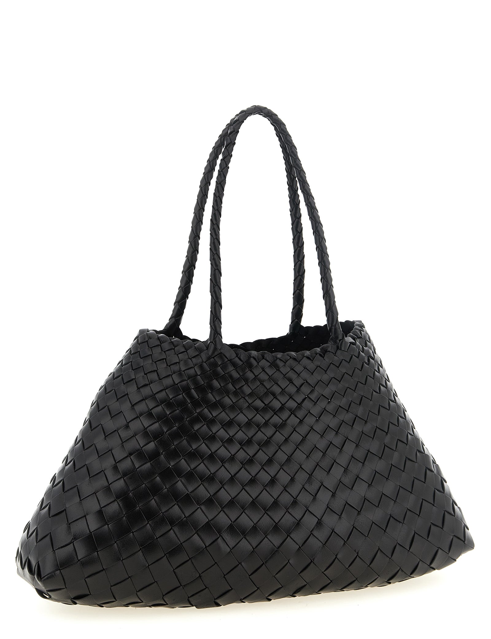 Dragon Diffusion Black Calfskin Shoulder Bag